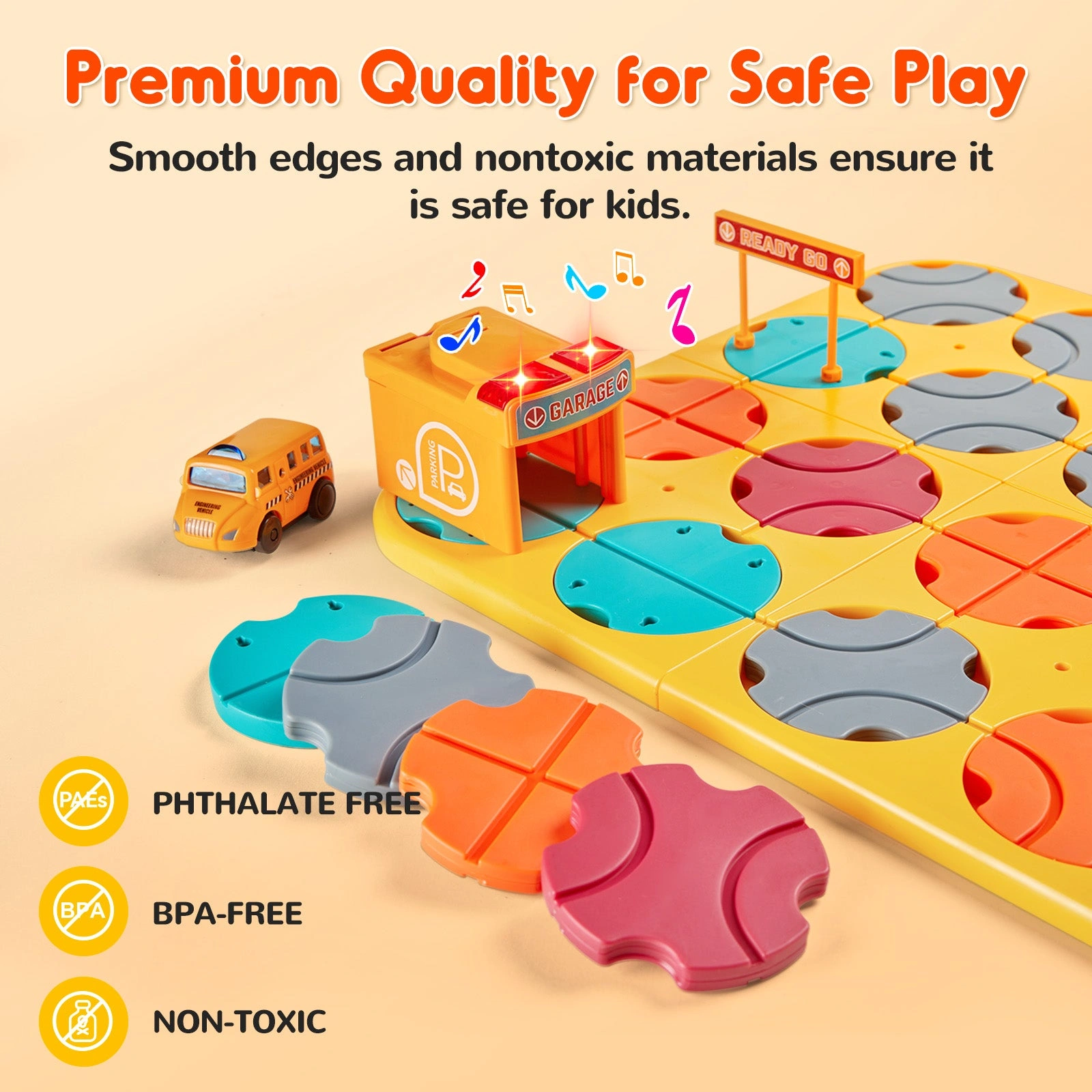 Build It Big STEM Vehicle Play Set for Little Engineers