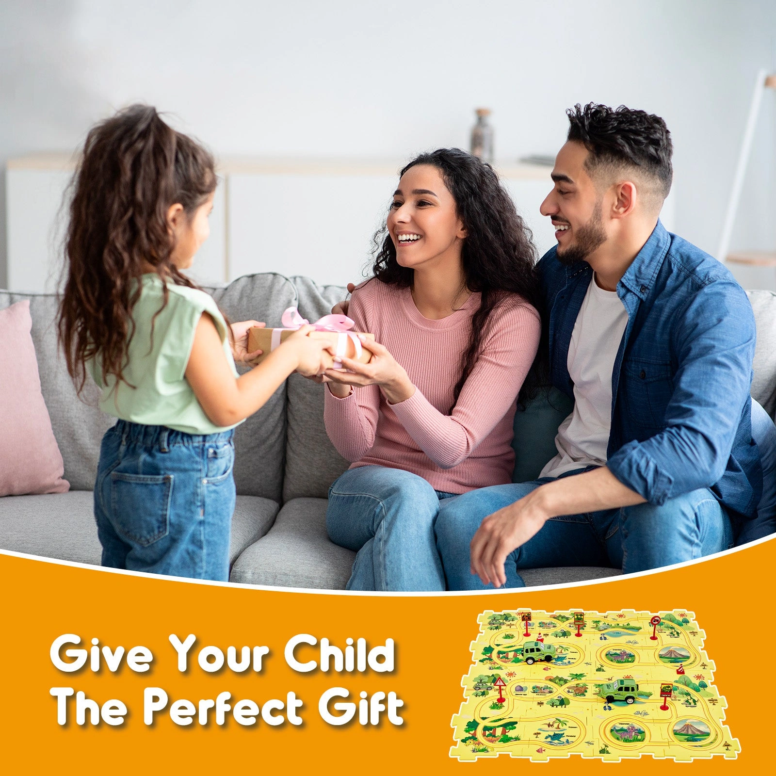 Roar into STEM Fun Dinosaur Building Blocks Puzzle Set