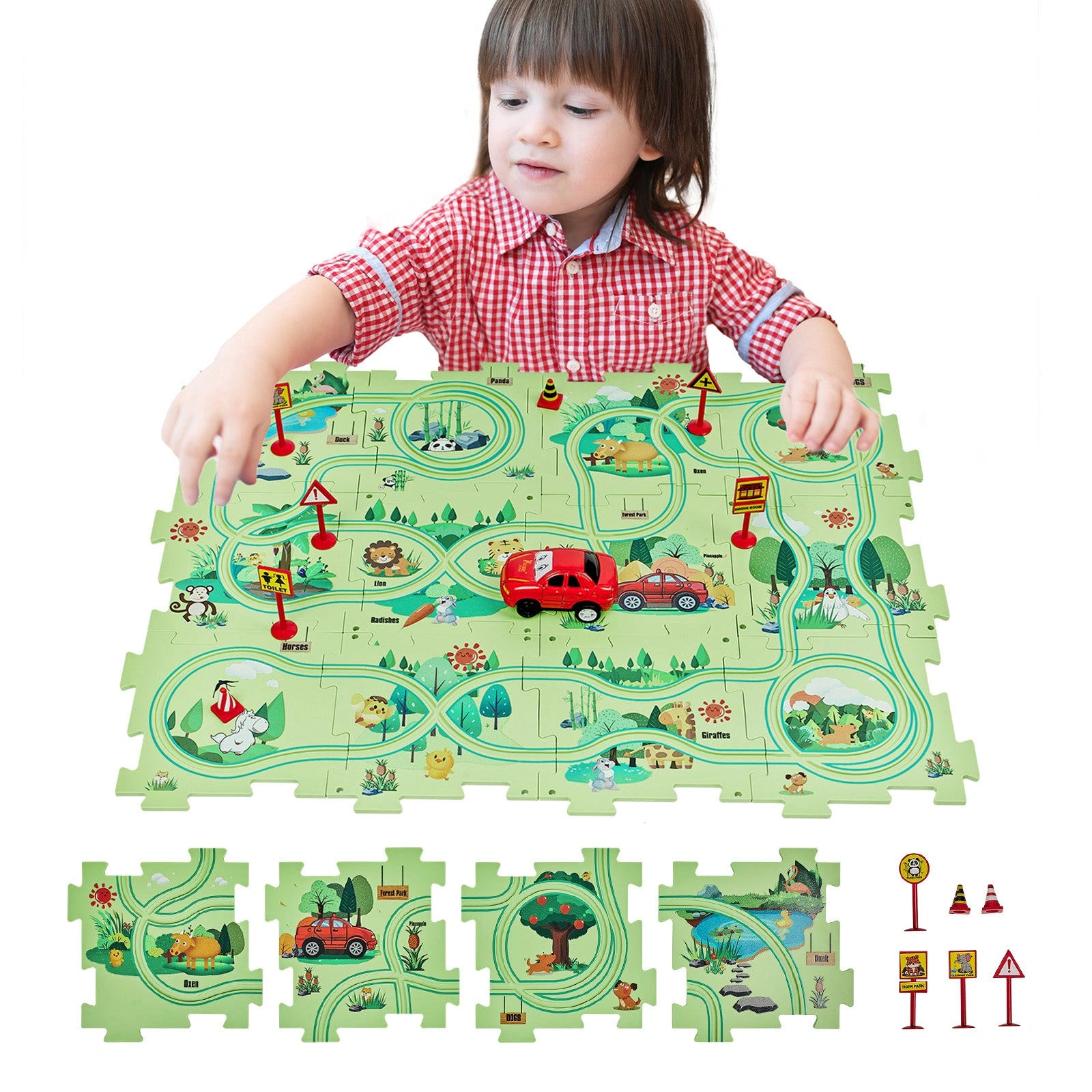SGILE Forest Builder STEM Puzzle Set: Ignite Young Explorers' Minds!
